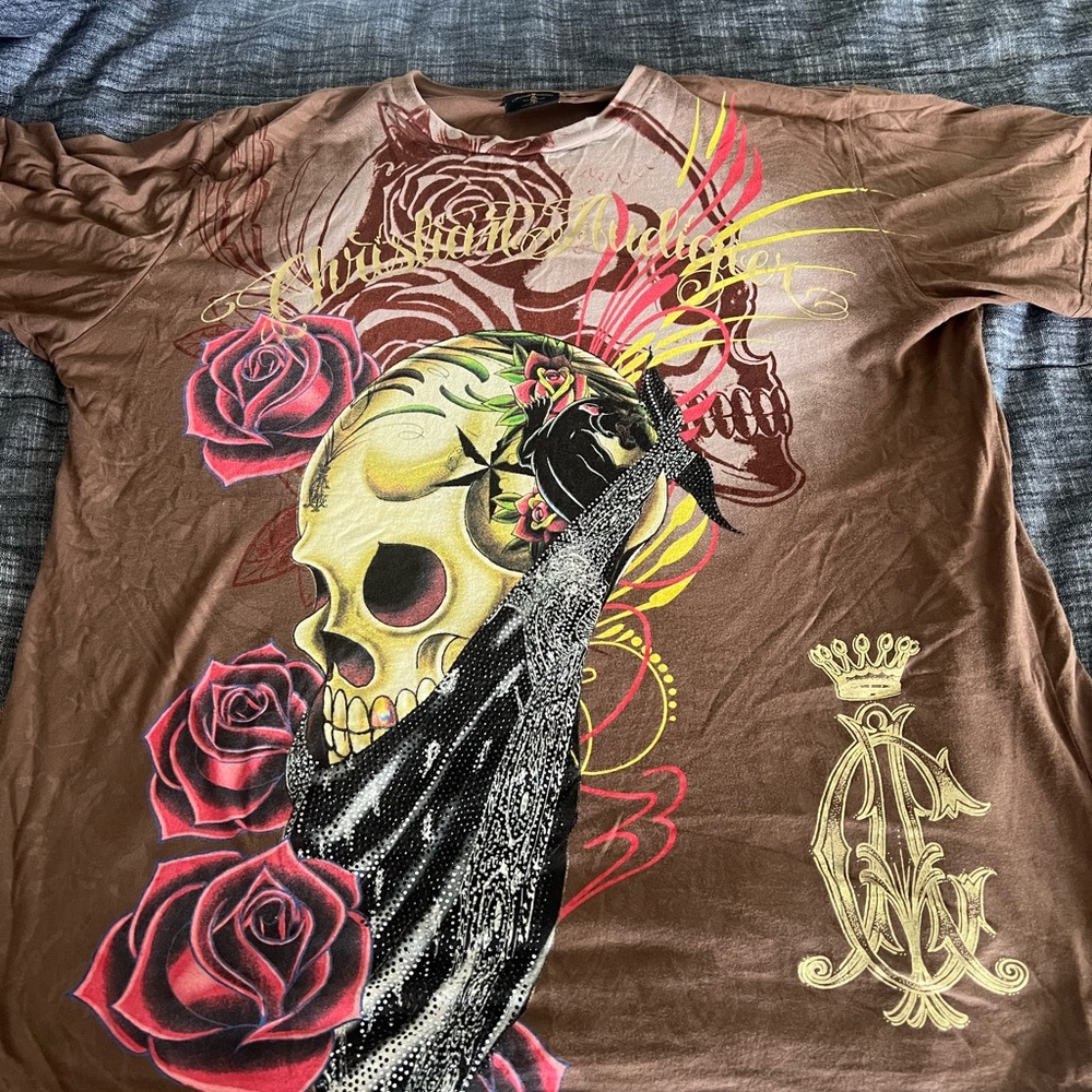 Christian Audigier men’s shirt